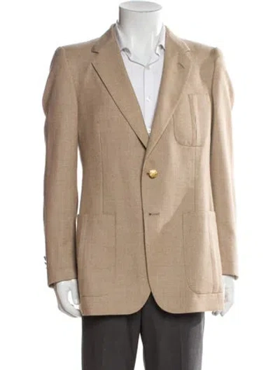 Pre-owned Lanvin Blazer In Neutral