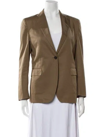 Pre-owned Lanvin Blazer In Neutral
