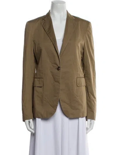 Pre-owned Lanvin Blazer In Neutral