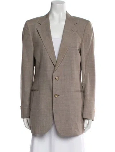 Pre-owned Lanvin Blazer In Neutral