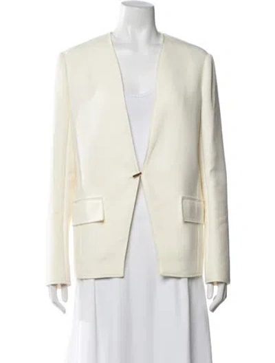Pre-owned Lanvin Blazer In Yellow