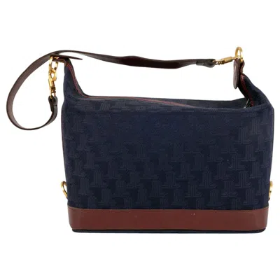 Pre-owned Lanvin Blue Canvas Bag