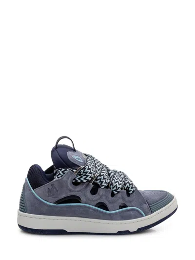 Lanvin Blue Curb Sneakers