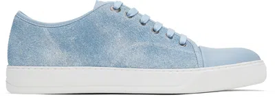 Lanvin Blue Dbb1 Sneakers In Denim Blue254