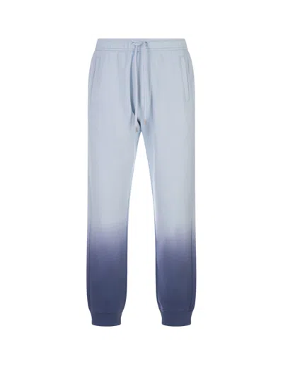 Lanvin Blue Degradé Effect Joggers