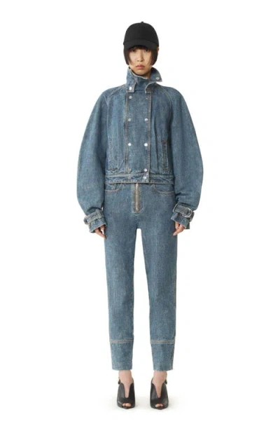 Lanvin Blue Short Denim Jacket