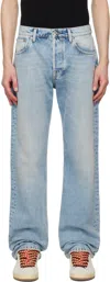 Lanvin Blue Straight-leg Jeans In Light Blue22