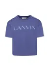 Lanvin Kids T-shirt In Blue