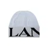Lanvin Blue Virgin Wool Women's Beanie In Blue