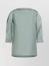 Lanvin Relaxed Silhouette Top With Button Closure