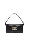Lanvin Nano Pencil Box Bag In Black