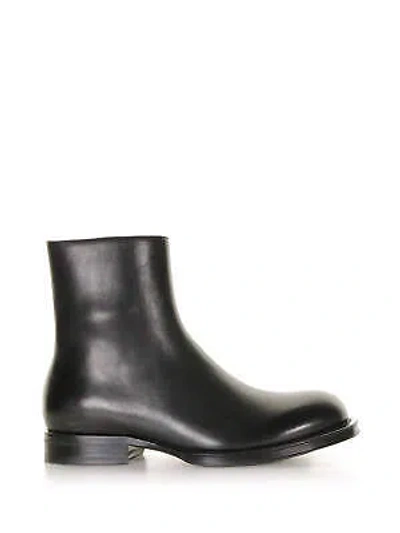 Pre-owned Lanvin Boots In Black