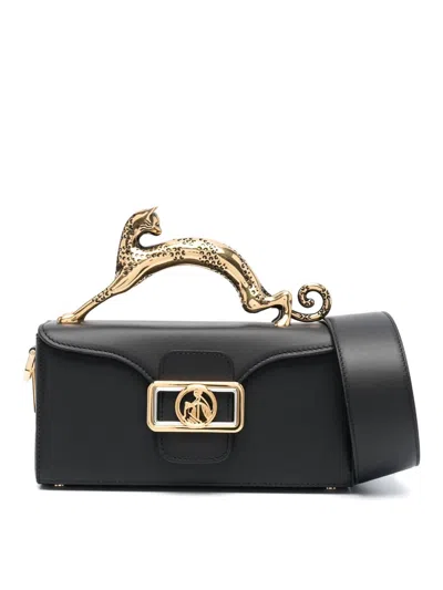 Lanvin Borsa In Nero E Oro
