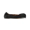 Lanvin Bow Ballerinas In Black