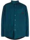 LANVIN BOX-PLEAT LONG-SLEEVED SHIRT