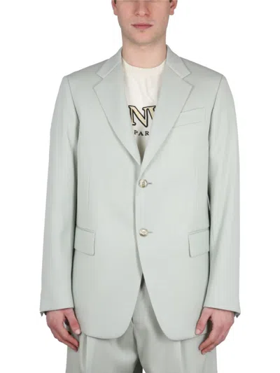 LANVIN BOXY JACKET WITH NOTCHED LAPELS