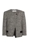 Lanvin Boxy Jacquard Jacket