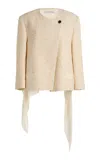 Lanvin Boxy Tweed Jacket