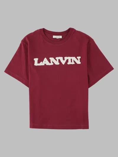 Lanvin Tee Shirt In Brown