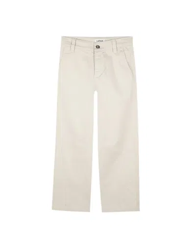 Lanvin Boys' Baggy Cotton Trousers - Little Kid, Big Kid In Neutral