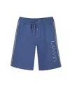 Lanvin Boys' Elasticated Waist Long Shorts - Little Kid, Big Kid In Blue