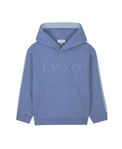 Lanvin Boys' Hooded Sweatshirt - Little Kid, Big Kid In Purple