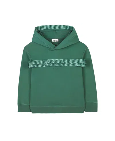 Lanvin Boys' Hooded Sweatshirt - Little Kid, Big Kid In Green