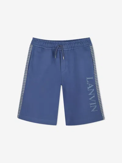 LANVIN LANVIN BOYS LOGO BERMUDA SHORTS
