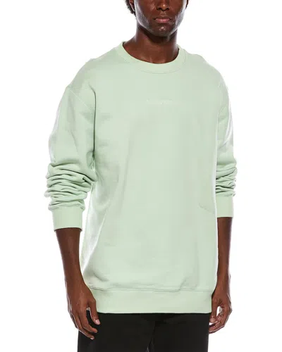 Lanvin Brode Crewneck Sweatshirt In Green