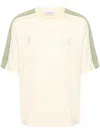 LANVIN LANVIN BRODÉ SIDE CURB T-SHIRT CLOTHING