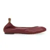 Lanvin Woman Ballet Flats Brick Size 6 Leather In Red