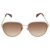 Lanvin Brown Gradient Pilot Ladies Sunglasses Lnv107s 740 61 In Brown