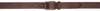 Lanvin Brown Haute Sequence Belt In 655 Redwood