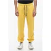 Lanvin Brushed Cotton Lace Curb Sweatpants