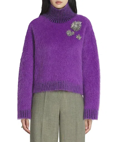 LANVIN BRUSHED MOHAIR SWEATER