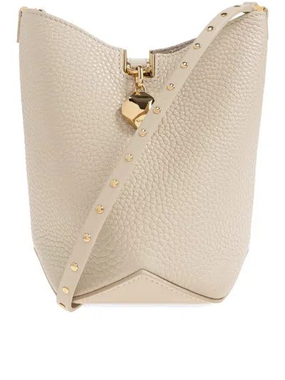 Lanvin Bucket Bag With Shoulder Strap In Gray