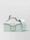 Lanvin Buckle Detail Rectangular Shape Shoulder Bag