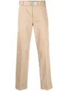 LANVIN BUCKLE-FASTENED STRAIGHT TROUSERS