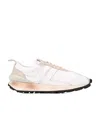 Lanvin White Nylon Bumpr Sneakers In White