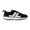 Lanvin Bumpr Nylon Sneakers In Black