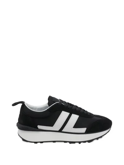 Lanvin Bumpr Sneakers In Black