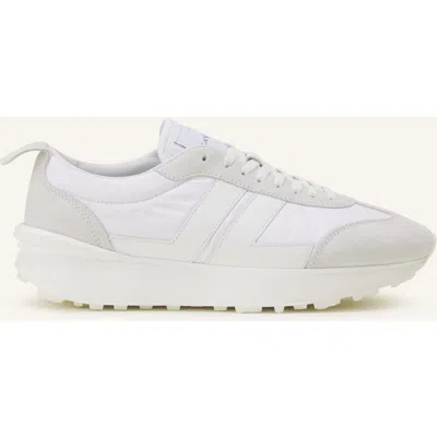 Lanvin Bumpr Sneakers In Nylon In White