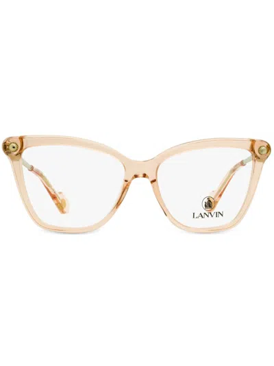 Lanvin Brille Im Butterfly-design In Rosa