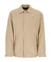 Lanvin Cappuccino Polyester Windbreaker In Nude