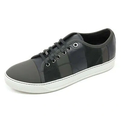 Pre-owned Lanvin C2874 Sneaker Unisex In Silver