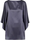 Lanvin Women's Caftan Top In Blue