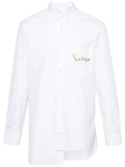 Lanvin Shirts In White