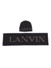 Lanvin Cappello+sciarpa In Black