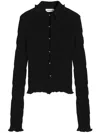 Lanvin Ribbed Buttoned Cardigan