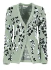 Lanvin Floral Pattern Buttoned Cardigan